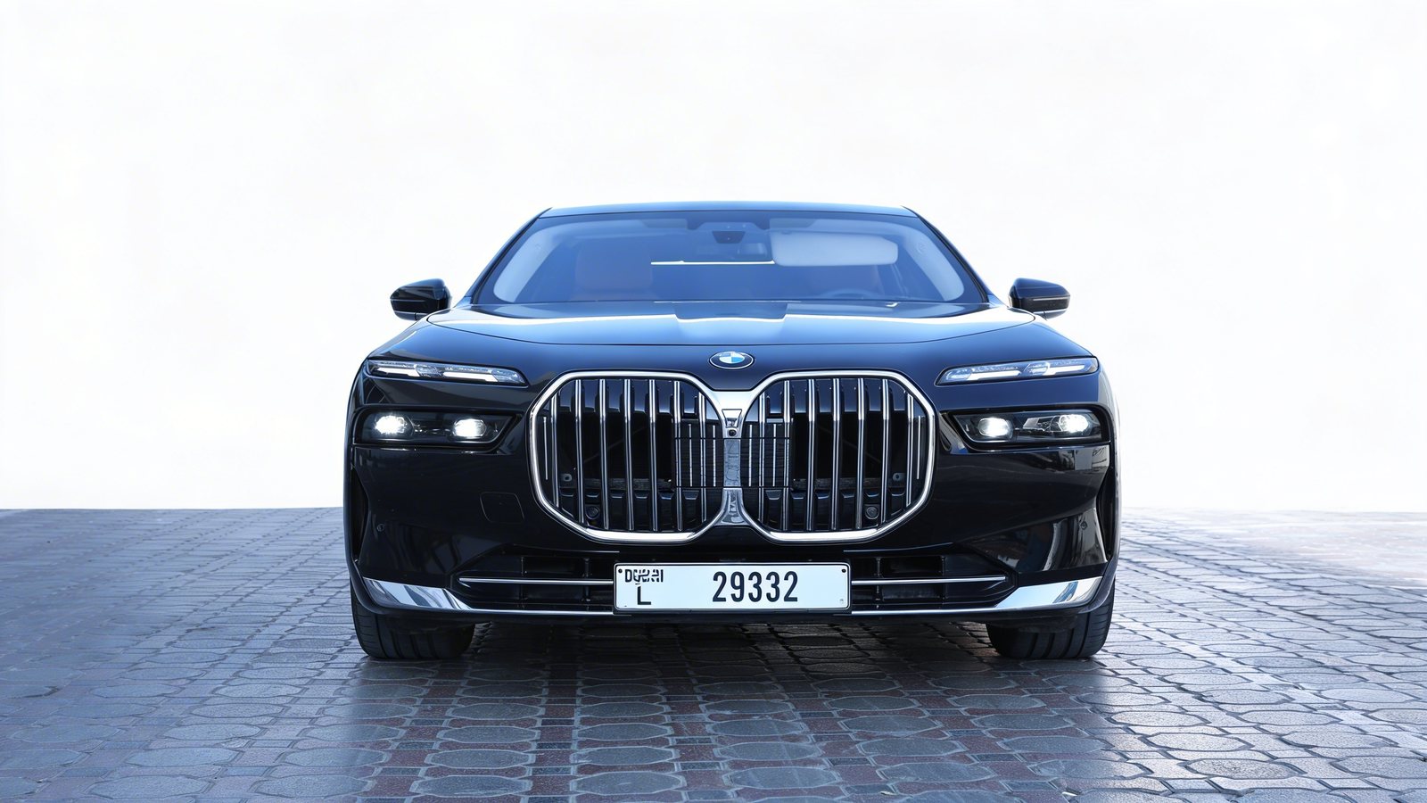 BMW 735i executive sedan in Dubai